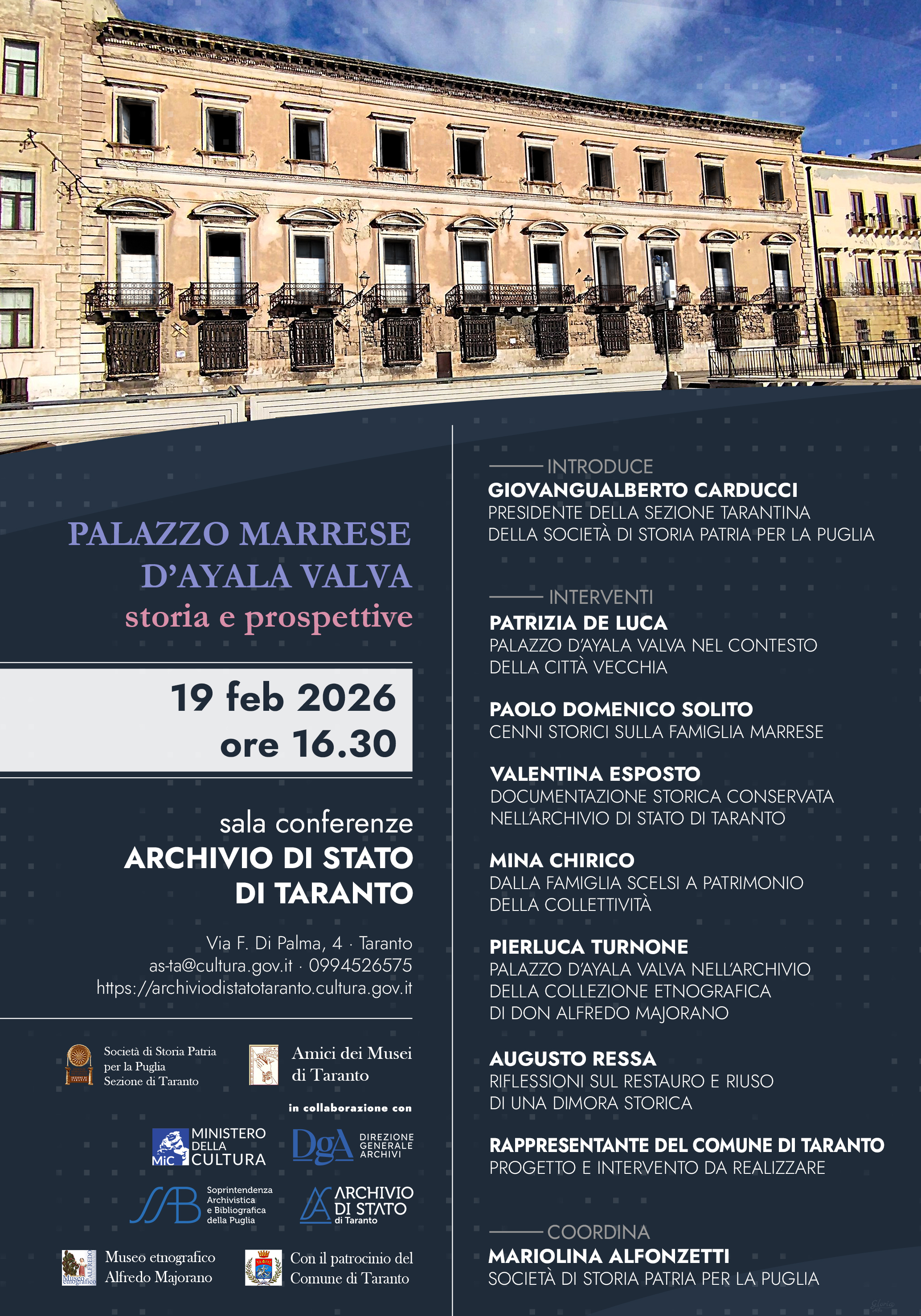 Palazzo Marrese – d’Ayala Valva: Storia e prospettive